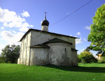Храм Космы и Дамиана с Гремячей горы в Пскове
