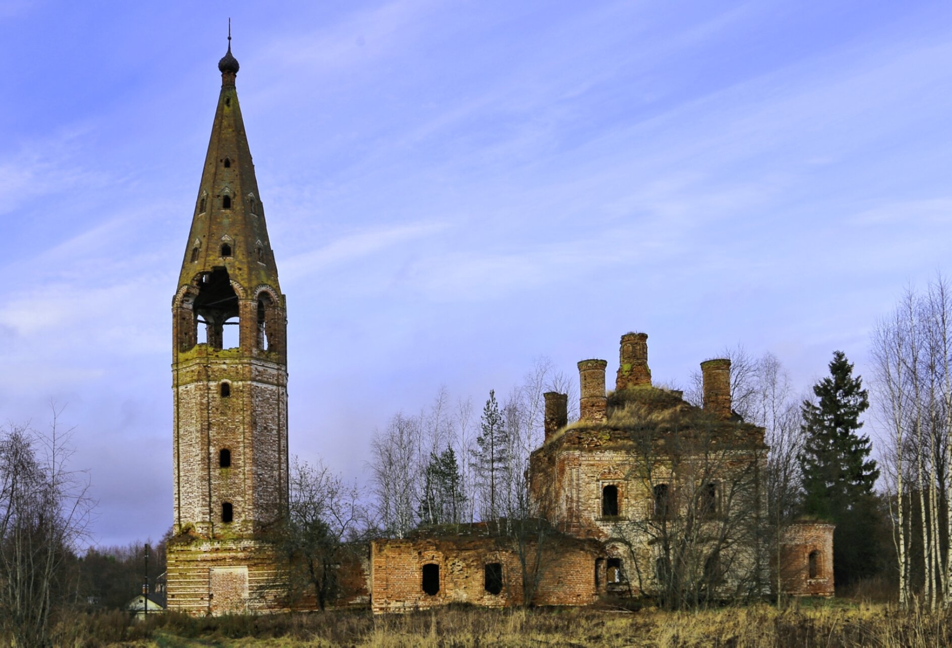 Успенская церковь в Маршово - памятник православного зодчества