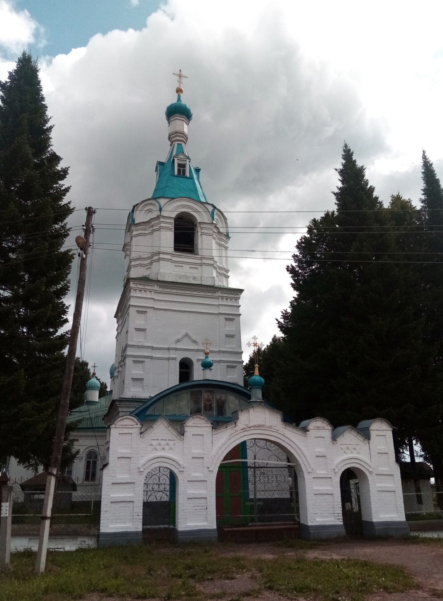 Церковь Покрова Пресвятой Богородицы в селе Падерино