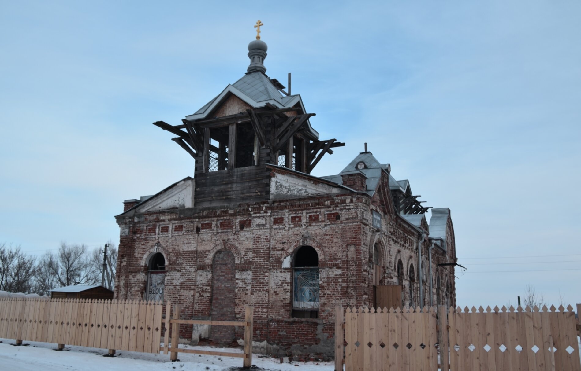 Храм святой Аллы в Старой Потловке - история в фотографиях
