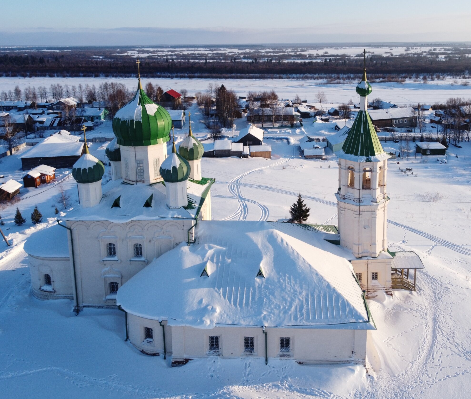 Церковь Димитрия Солунского в селе Ломоносово