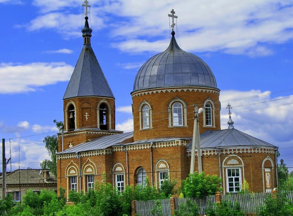 Троице-Сергиевская церковь в селе Русский Камешкир