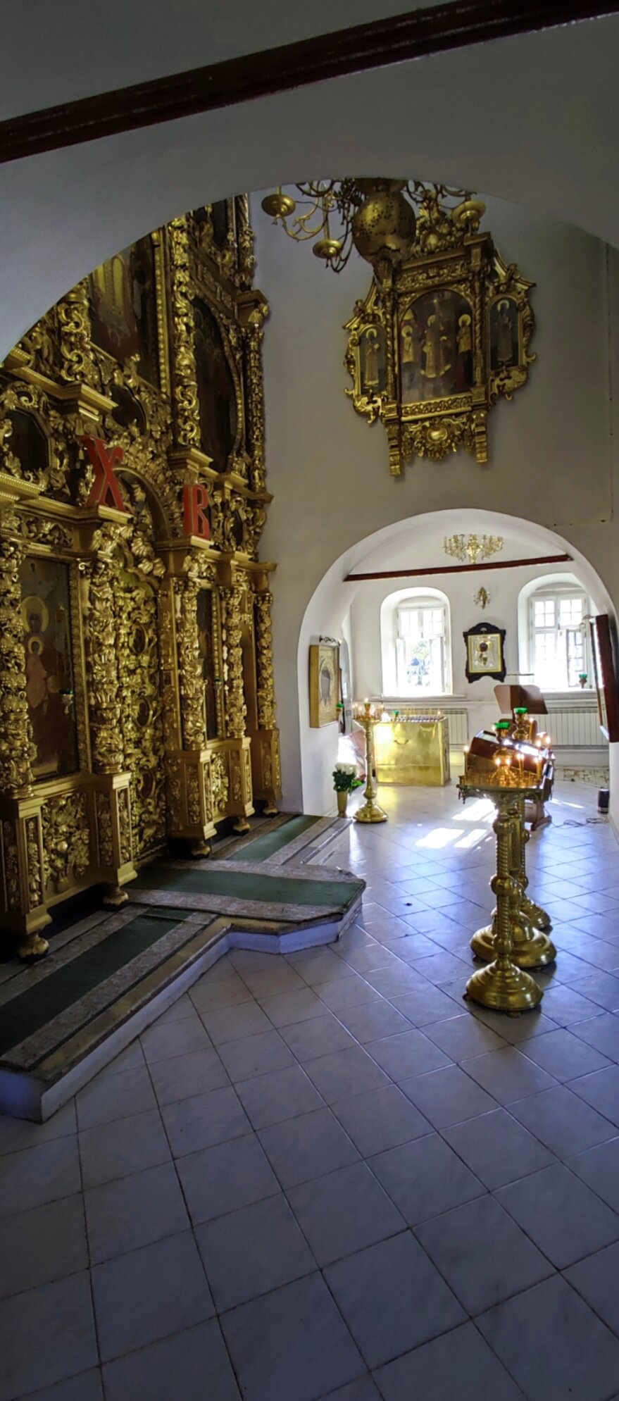 Интерьер храма Троицы Живоначальной в Свиблове