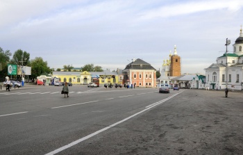 Благовещенская церковь на Соборной площади в Арзамасе