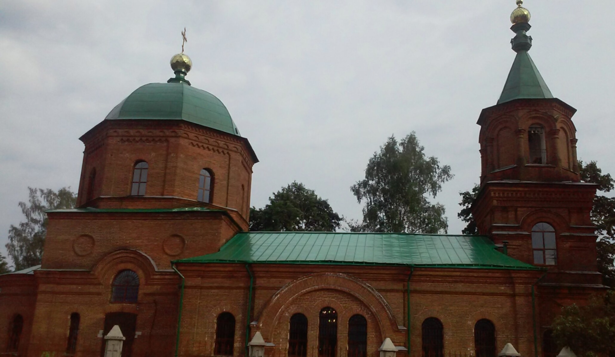 Храм Димитрия Солунского в деревне Березино