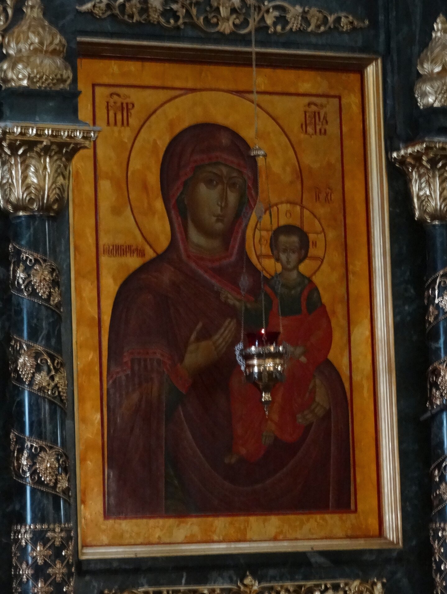 Интерьер Свято-Троицкого кафедрального собора в Екатеринбурге