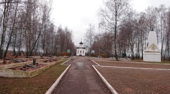 Часовня Иверской иконы Божией Матери в деревне Чернецкое
