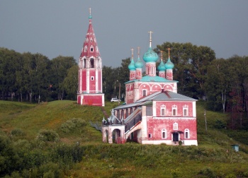 Казанско-Преображенская церковь в городе Тутаев