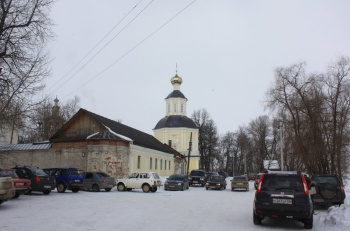 Богородицкий Житенный Смоленский женский монастырь в зимний период