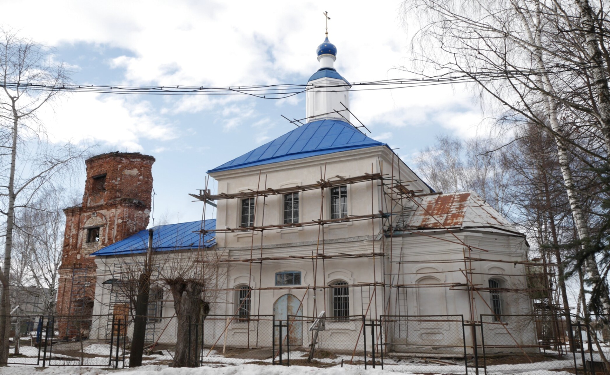 Храм Покрова Пресвятой Богородицы в селе Никоновское: этапы восстановления