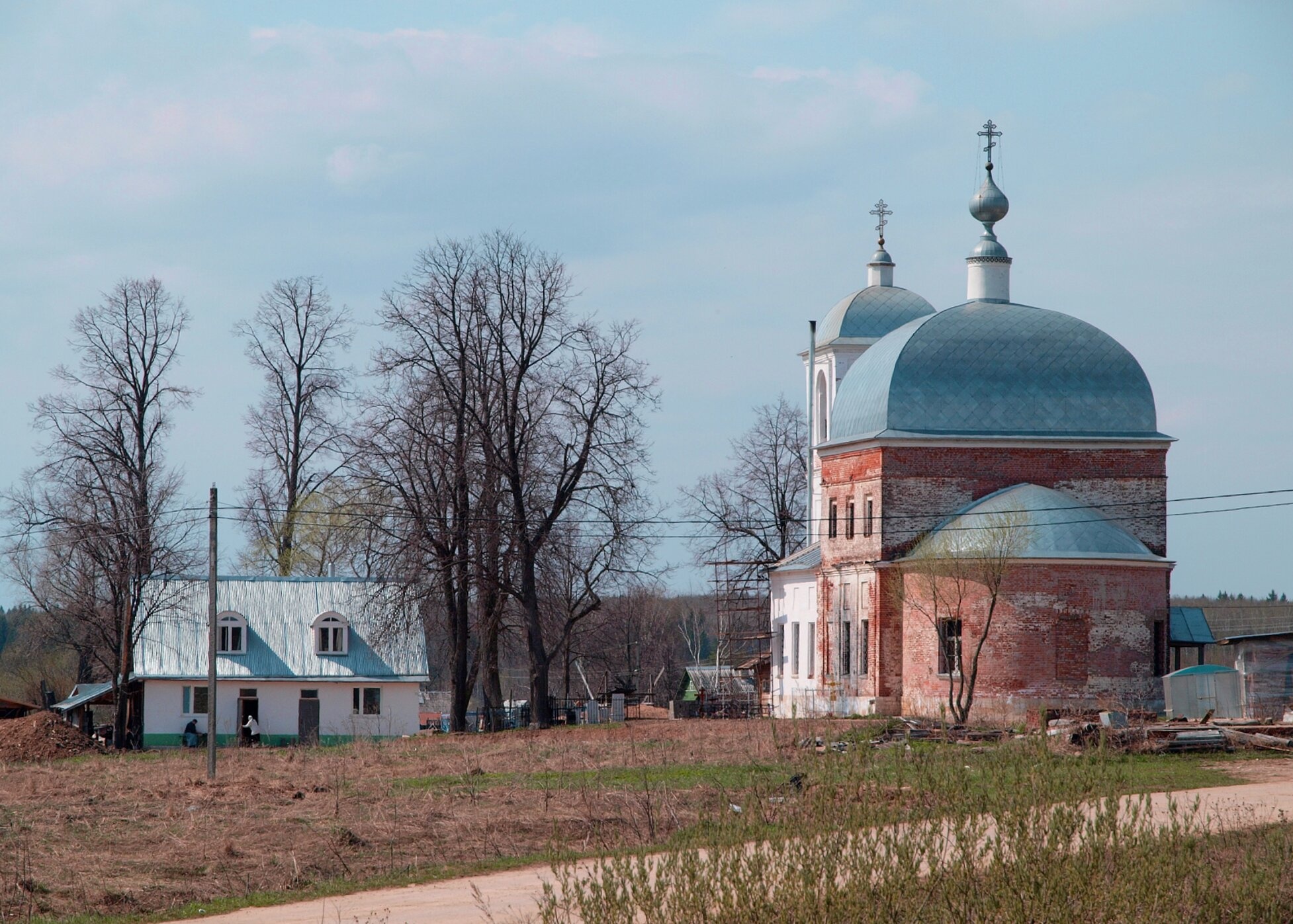 Храм Преображения Господня в Слепёшкино