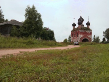 Церковь Тихвинской иконы Божией Матери в селе Тимохино