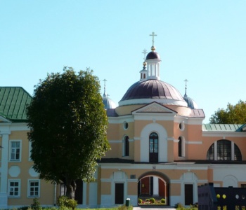 Надвратная церковь Христорождественского монастыря в Твери