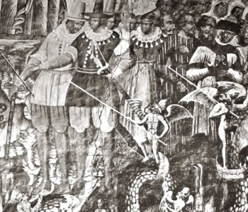 Фреска Церкви Димитрия Солунского в Ярославле