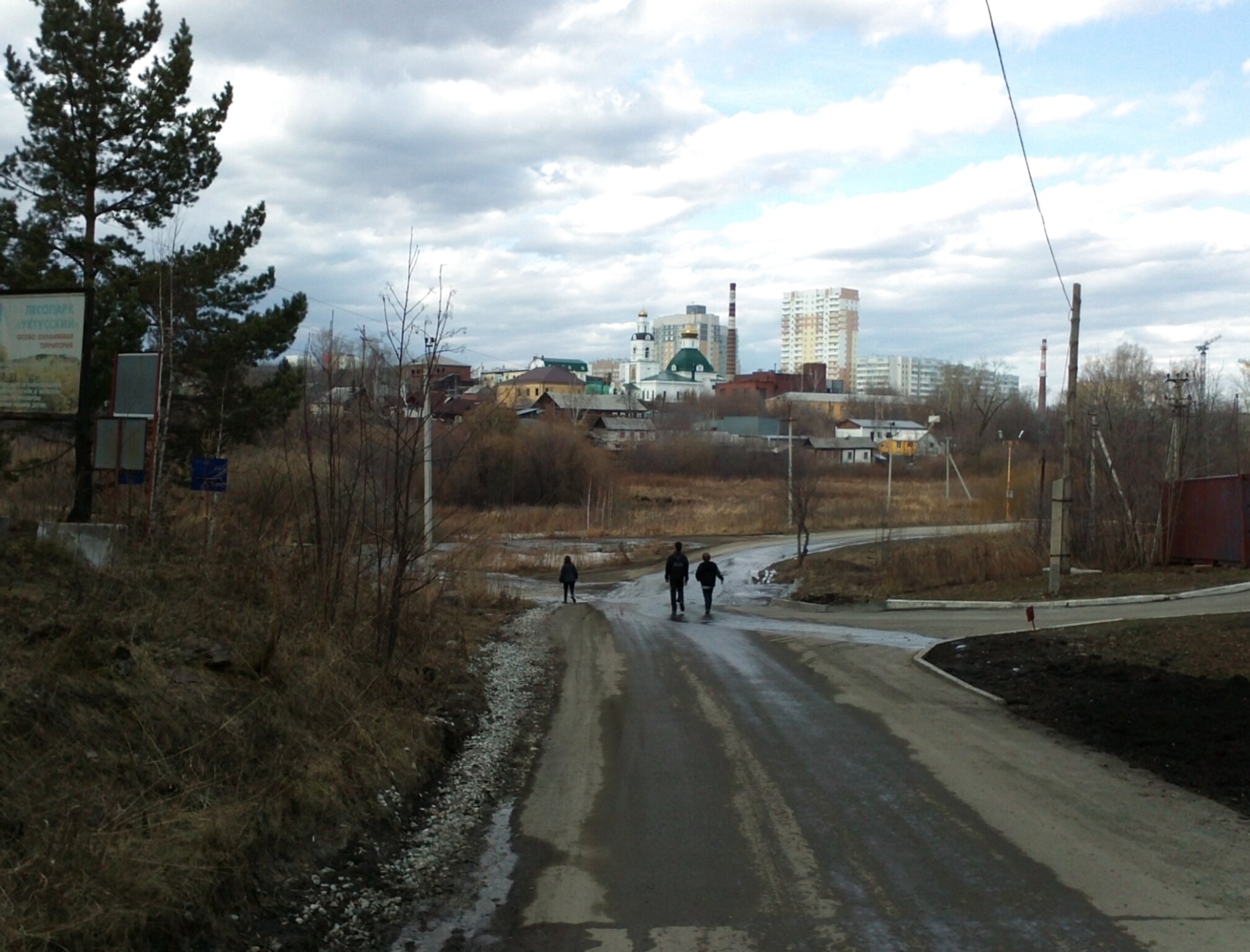 Храм Преображения Господня на Уктусе в Екатеринбурге