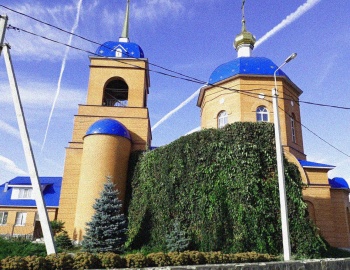 Храм в честь Тихвинской иконы Божией Матери в селе Доброе