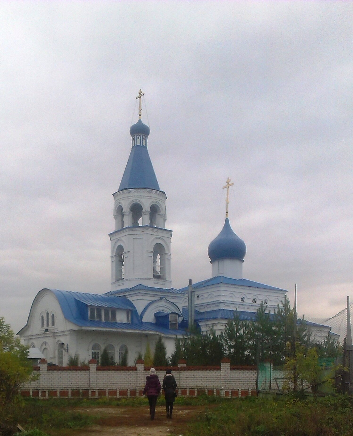Храм Воздвижения Креста Господня в посёлке Васильево