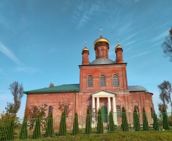 Церковь Тихвинской иконы Божией Матери в селе Титовское