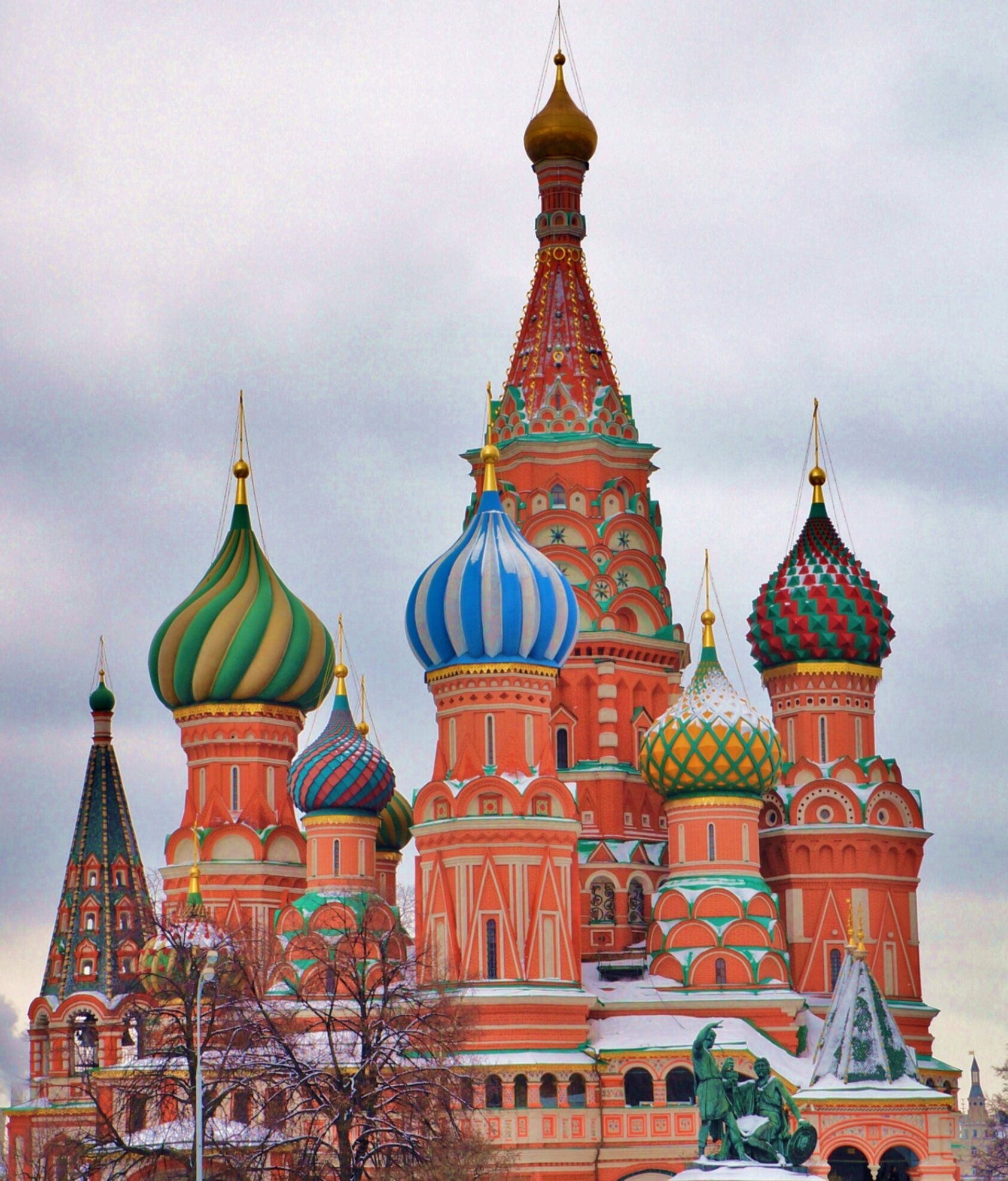 Внутреннее убранство Покровского собора (Храма Василия Блаженного)