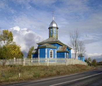 Храм святого Великомученика Георгия Победоносца в деревне Большие Круговичи