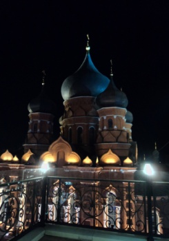 Свято-Успенский кафедральный собор в Туле: ночной образ