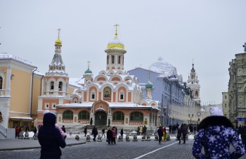 Казанский собор на Красной площади в Москве