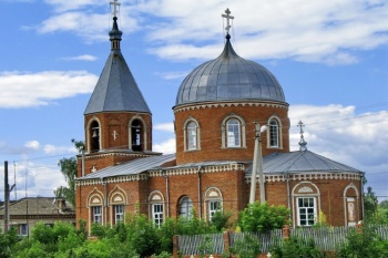 Троице-Сергиевская церковь в селе Русский Камешкир