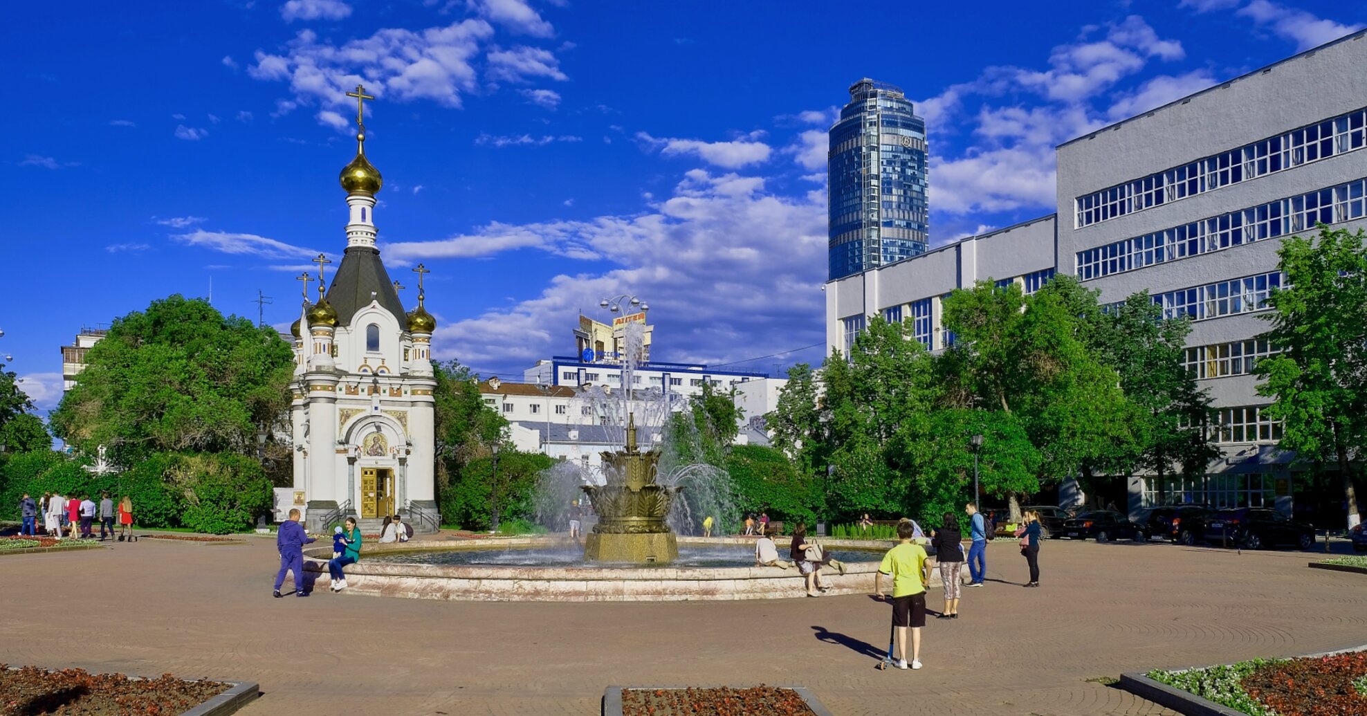 Часовня Святой Екатерины на Площади Труда в Екатеринбурге