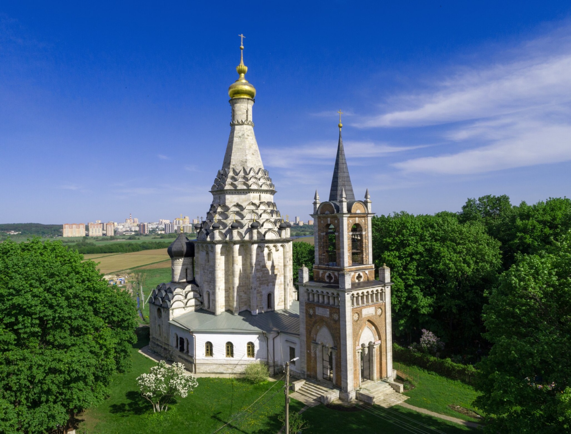 Церковь Преображения Господня в селе Остров