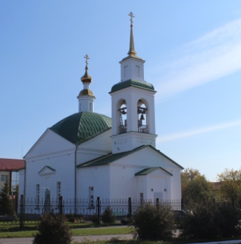 Храм святых апостолов Петра и Павла в селе Абатское