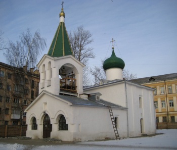 Церковь Преполовения Пятидесятницы в Пскове