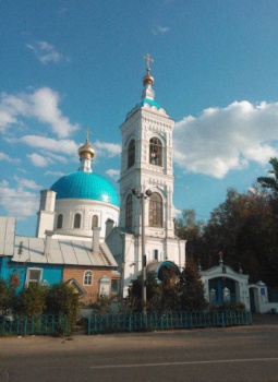 Храм Преображения Господня в микрорайоне Саввино