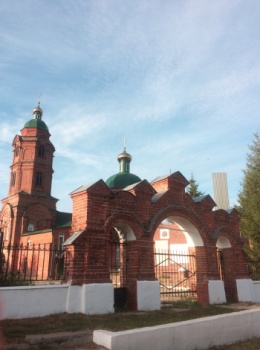 Храм преподобного Сергия Радонежского в селе Нижний Услон