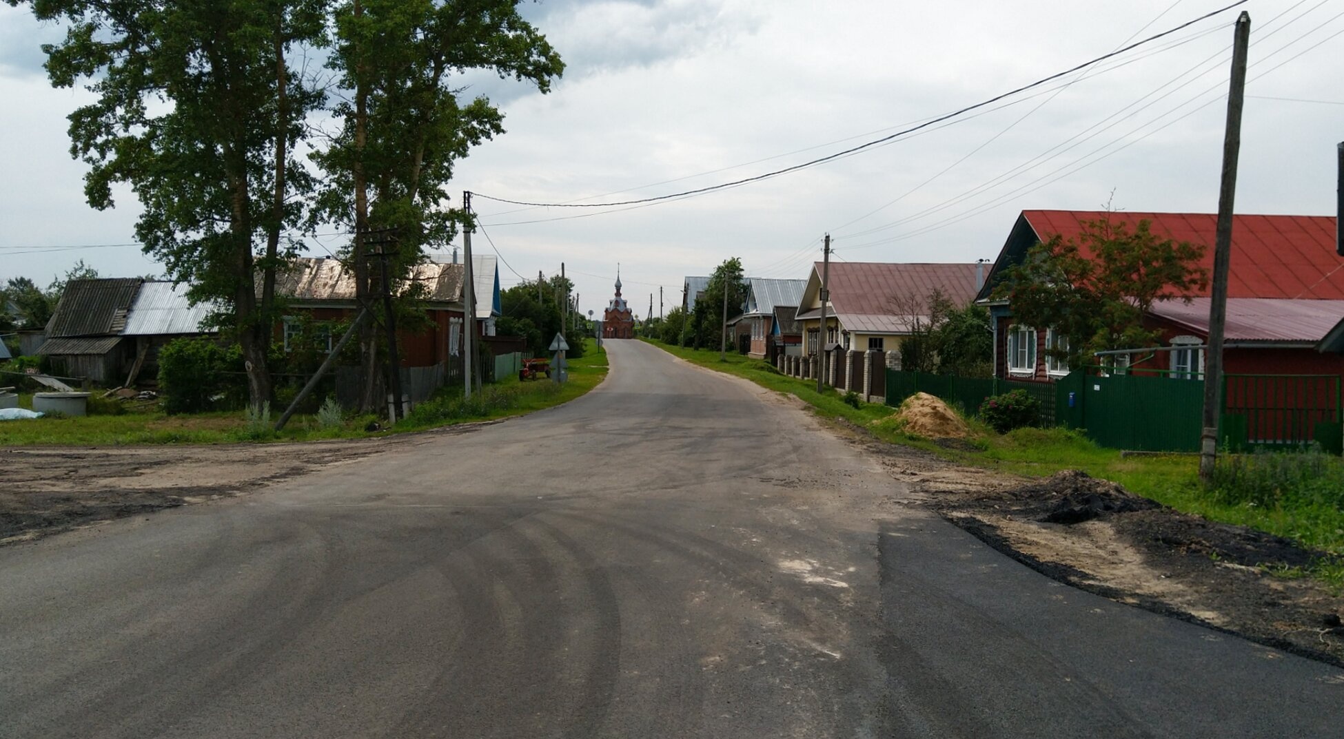 Часовня Александра Невского в селе Холуй