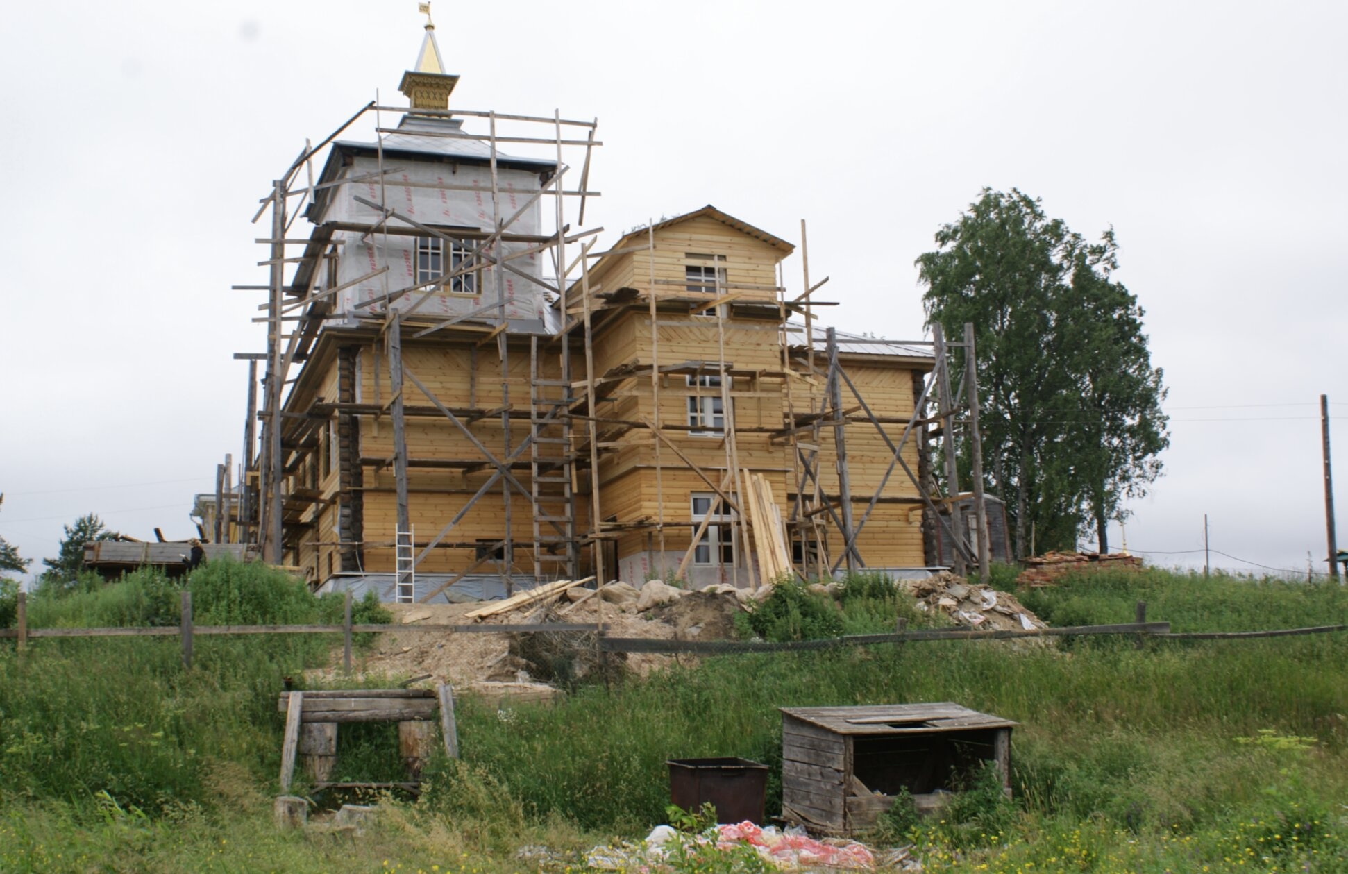 Церковь преподобного Иоанна Рыльского в Важеозерском монастыре