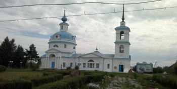 Церковь Покрова Пресвятой Богородицы в селе Морозовы Борки