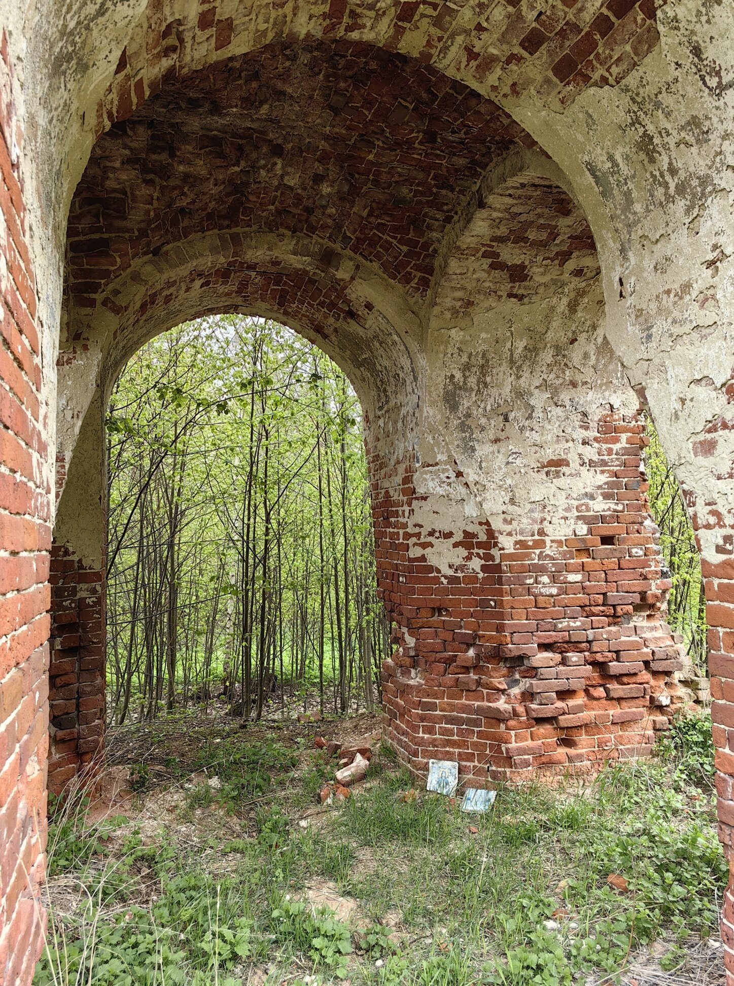 Руины Церкви Рождества Богородицы в Глебовском