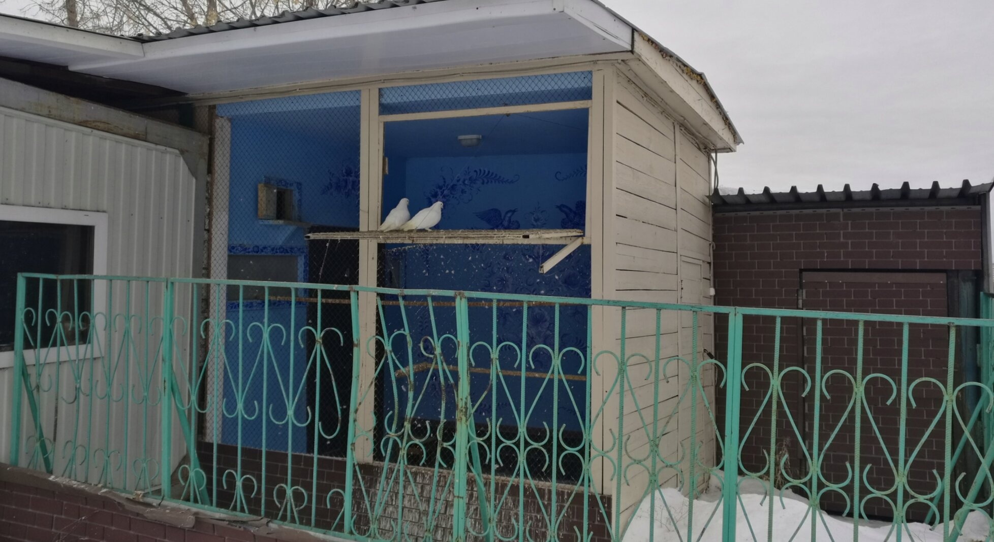 Голубятня в Ильинском женском монастыре Тюмени