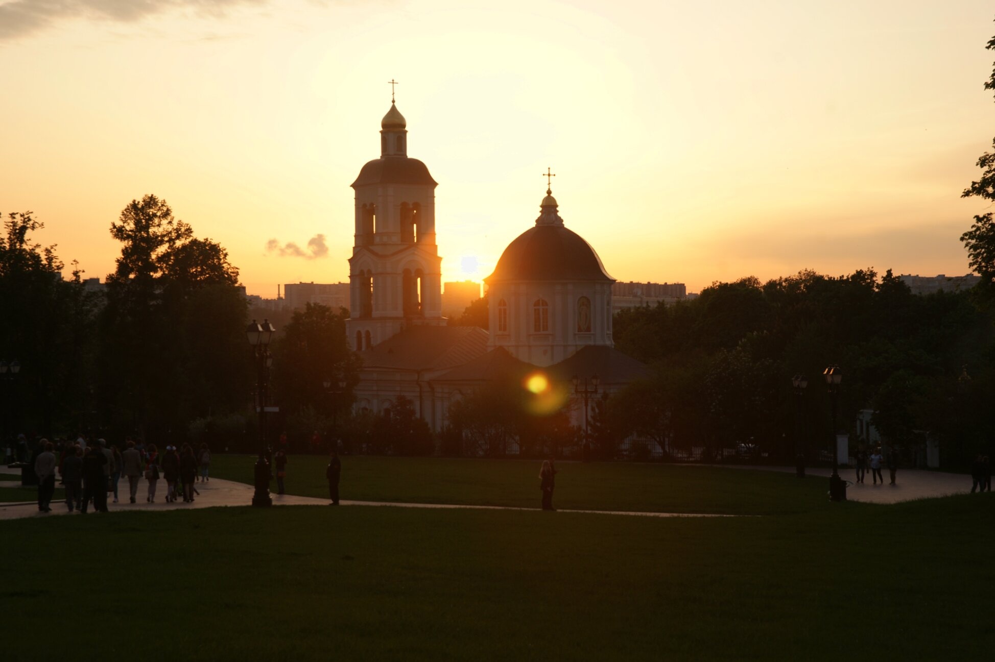 Храм иконы Божией Матери «Живоносный Источник» в музее-заповеднике Царицыно
