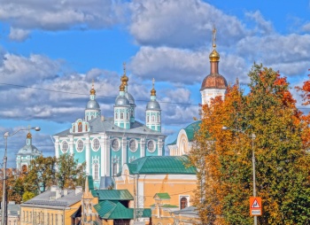 Успенский кафедральный собор и Троицкий монастырь в Смоленске