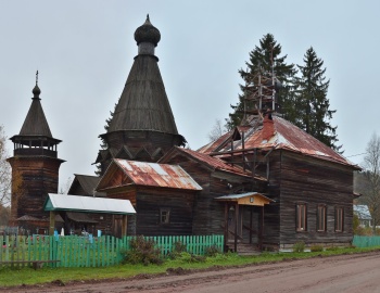 Никольская церковь Согинского погоста - памятник деревянного зодчества