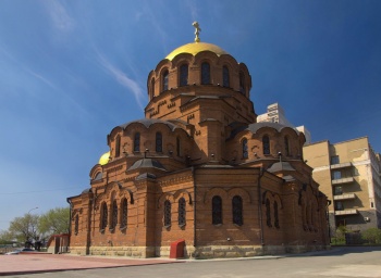 Собор Александра Невского в Новосибирске