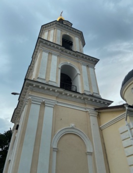 Колокольня Храма Казанской иконы Божией Матери в селе Горбово