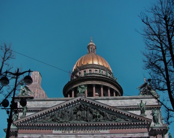 Исаакиевский собор на фотографии 2009 года