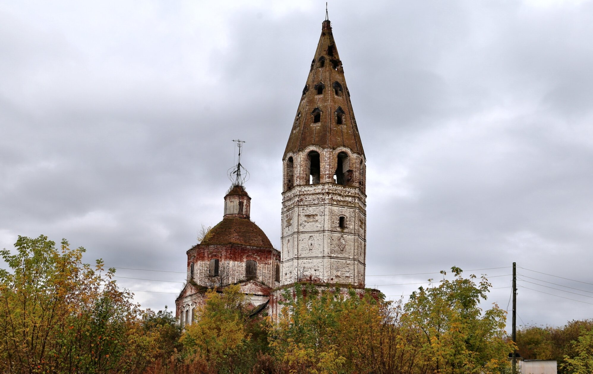Церковь Преподобного Сергия Радонежского в селе Аньково
