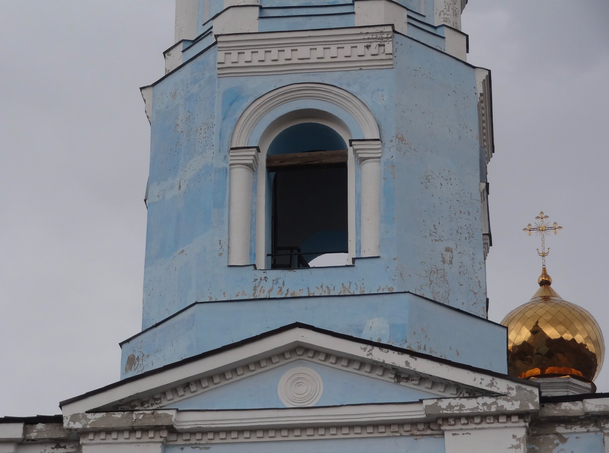 Колокольня Церкви Покрова Пресвятой Богородицы в Старом Каменске