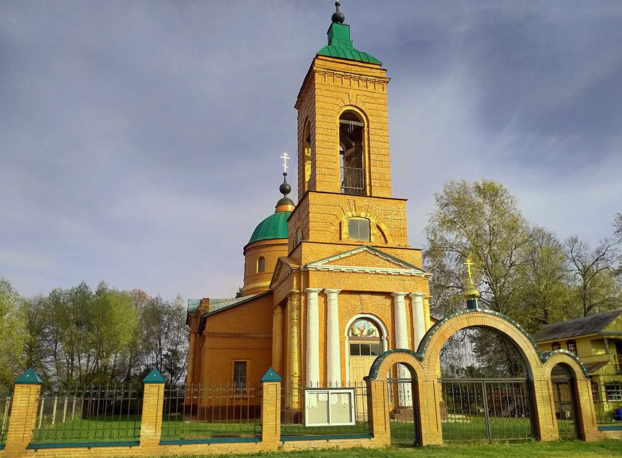 Церковь Рождества Христова в селе Иудино
