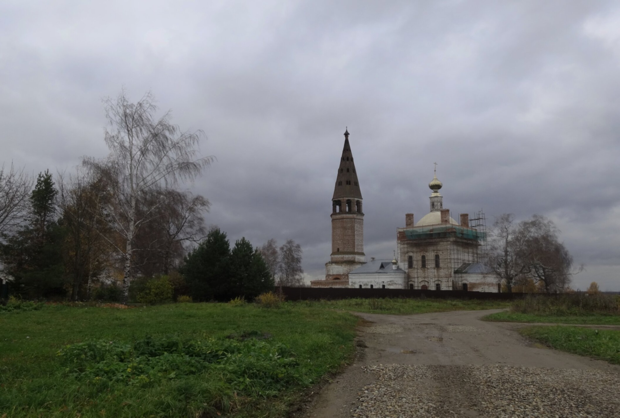 Церковь Зачатия Иоанна Предтечи в селе Шухомош