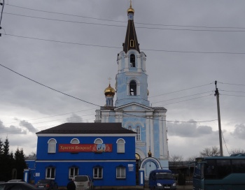 Фрагмент декора Покровского храма в Каменске-Уральском