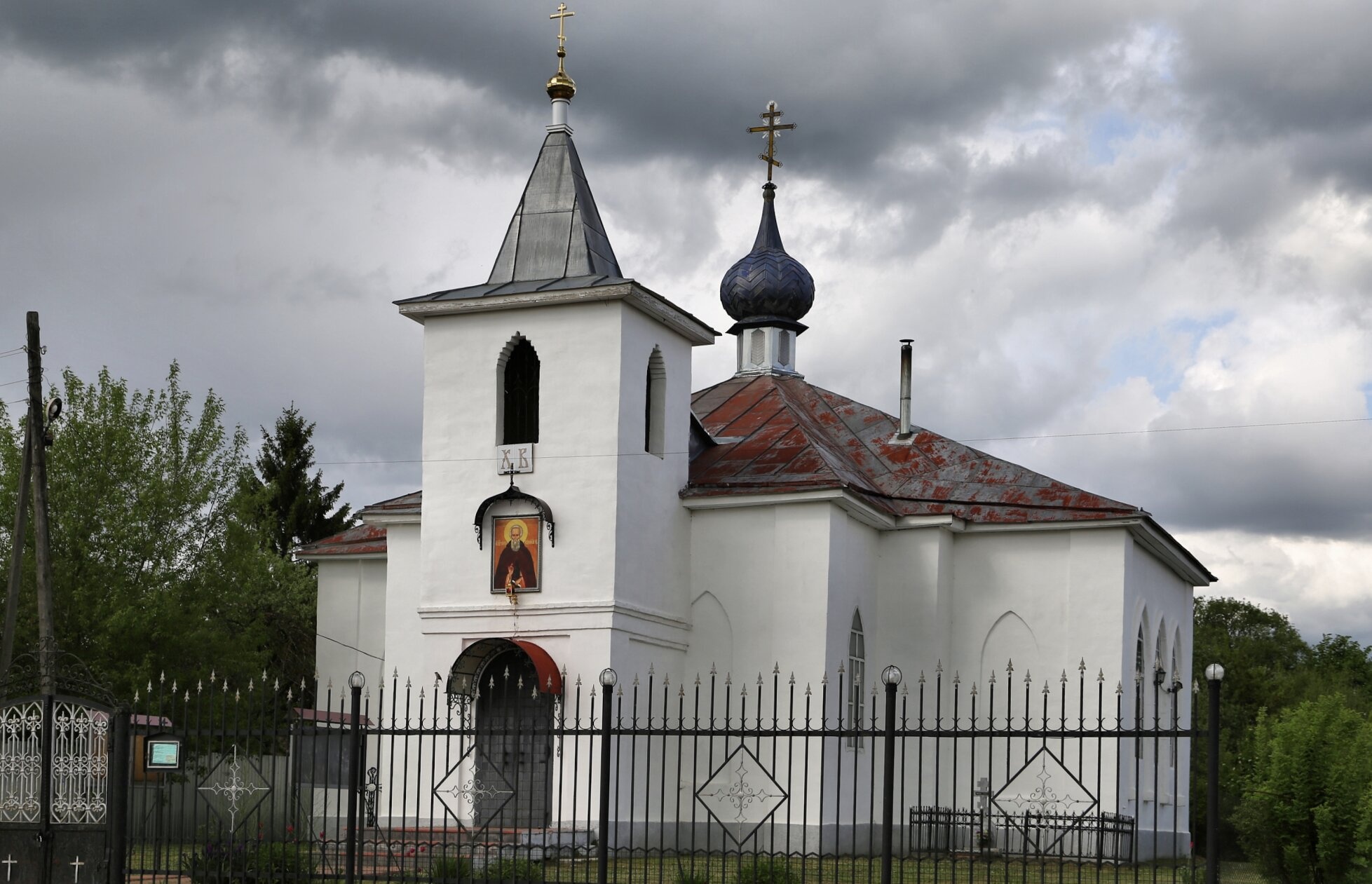 Храм Преподобного Сергия Радонежского в селе Аньково